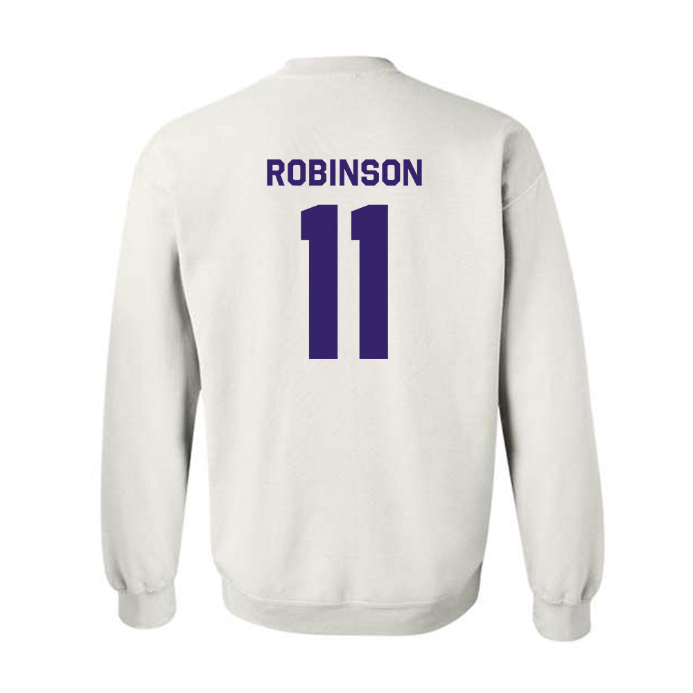 JMU - NCAA Women's Basketball : Bree Robinson - Classic Shersey Crewneck Sweatshirt-1