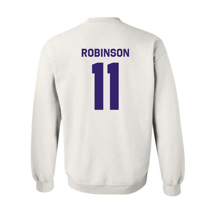 JMU - NCAA Women's Basketball : Bree Robinson - Classic Shersey Crewneck Sweatshirt-1