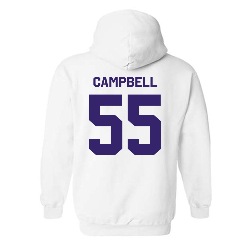 JMU - NCAA Football : JaKobe Campbell - Classic Shersey Hooded Sweatshirt-1