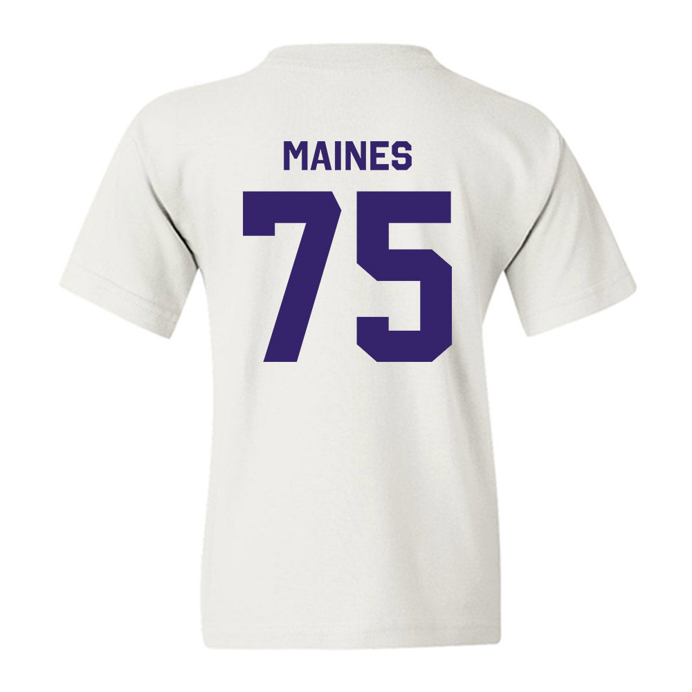 JMU - NCAA Football : Wyatt Maines - Classic Shersey Youth T-Shirt-1