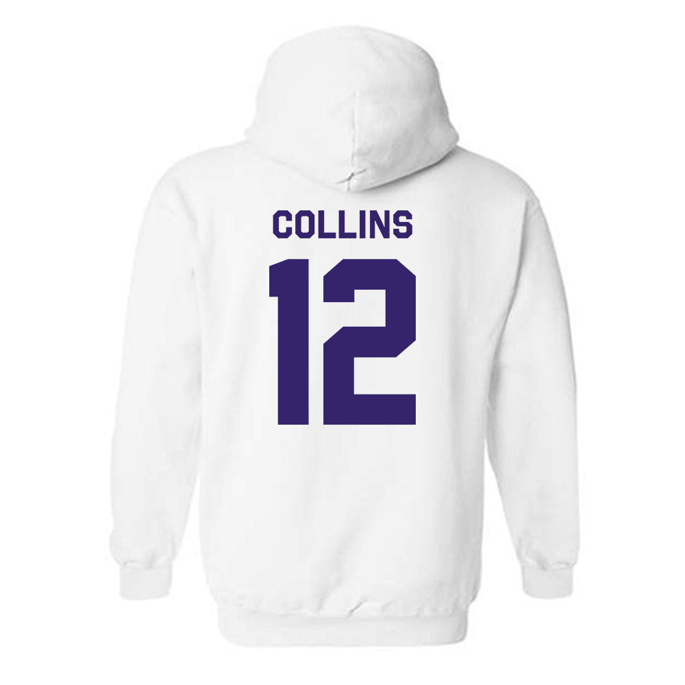 JMU - NCAA Football : Zaron Collins - Classic Shersey Hooded Sweatshirt-1
