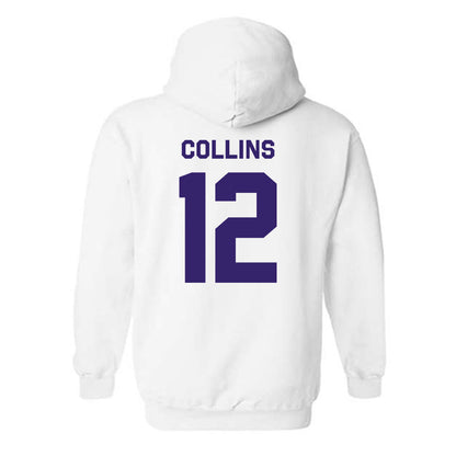JMU - NCAA Football : Zaron Collins - Classic Shersey Hooded Sweatshirt-1