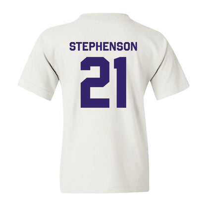 JMU - NCAA Women's Basketball : Zakiya Stephenson - Classic Shersey Youth T-Shirt-1