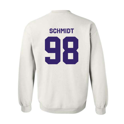JMU - NCAA Football : Turner Schmidt - Classic Shersey Crewneck Sweatshirt-1
