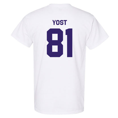 JMU - NCAA Football : Sue Yost - Classic Shersey T-Shirt-1