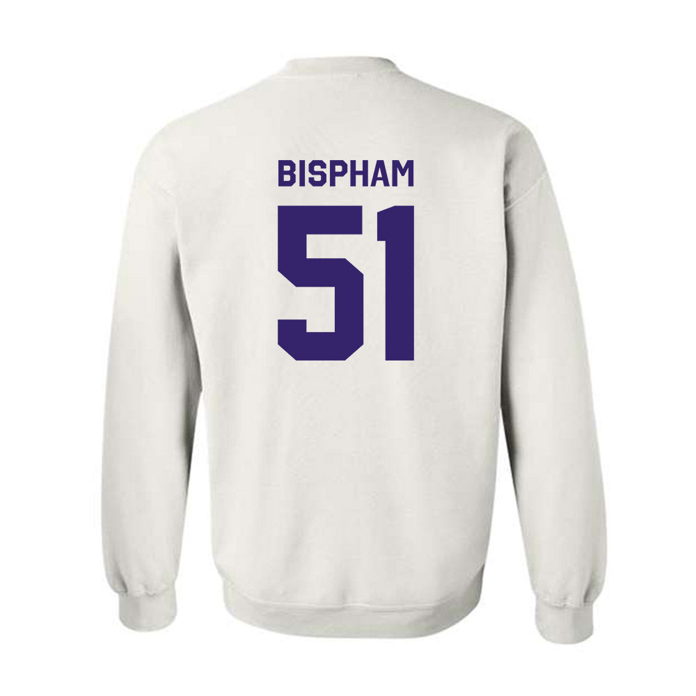 JMU - NCAA Football : Christopher Bispham - Classic Shersey Crewneck Sweatshirt-1