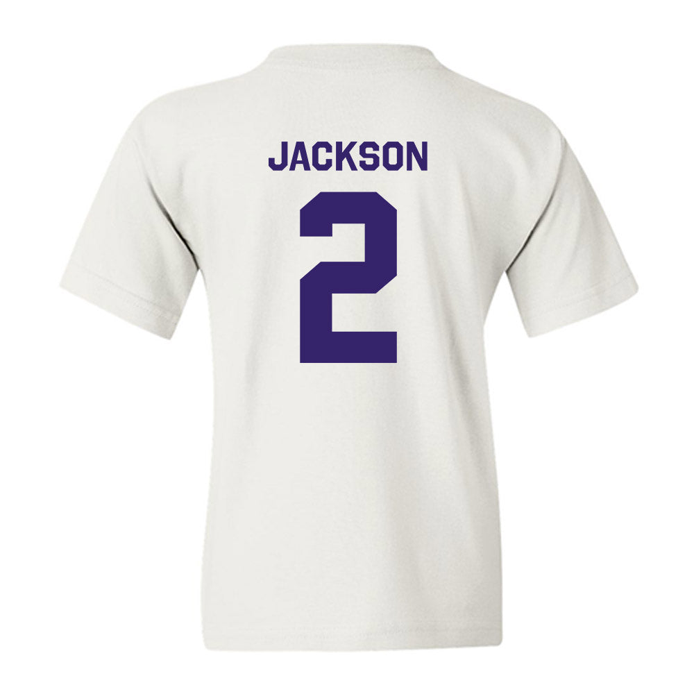 JMU - NCAA Football : Nakian Jackson - Classic Shersey Youth T-Shirt-1