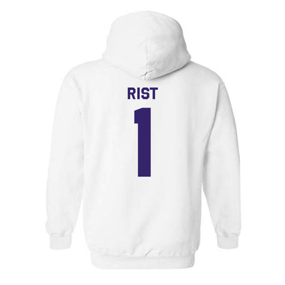 JMU - NCAA Women's Soccer : Kennedy Rist - Classic Shersey Hooded Sweatshirt-1
