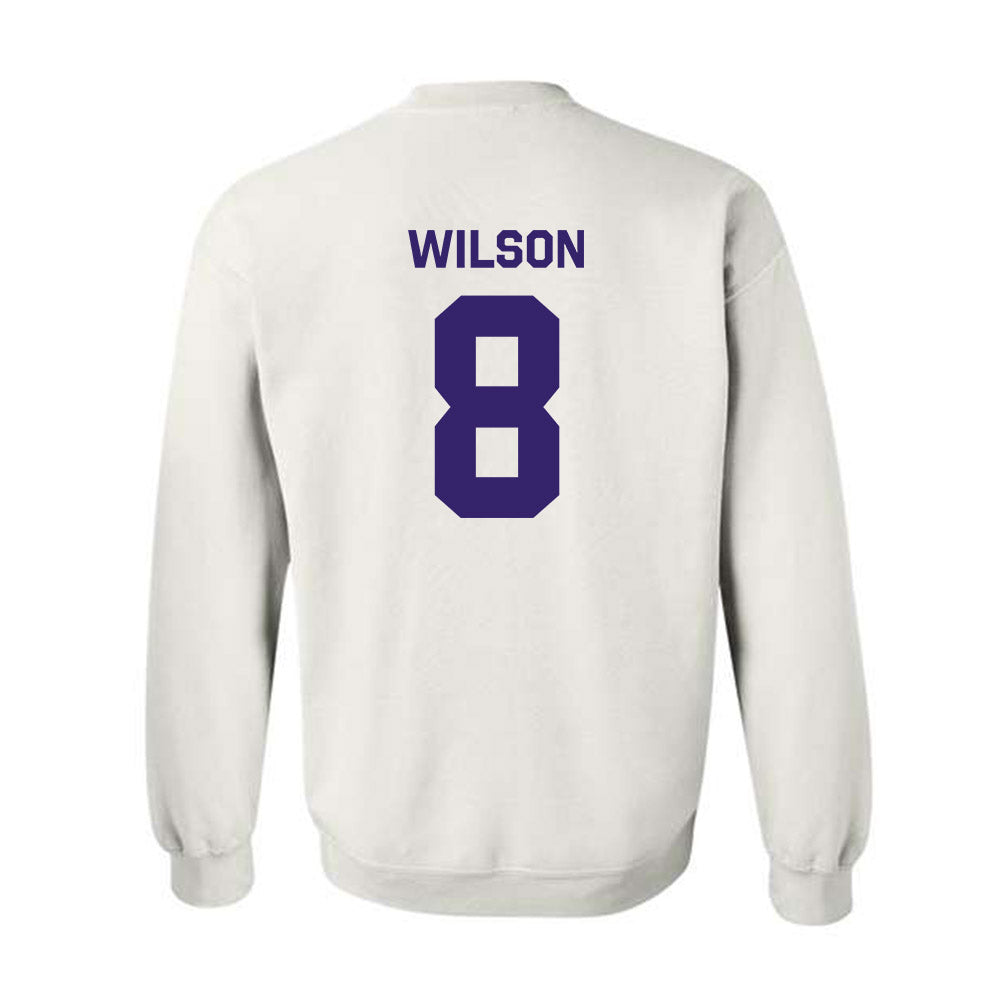 JMU - NCAA Women's Volleyball : Anna Wilson - Classic Shersey Crewneck Sweatshirt-1