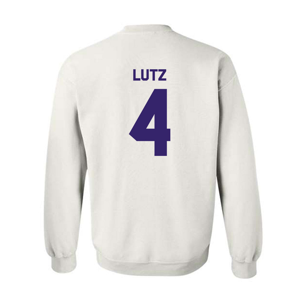 JMU - NCAA Baseball : Tyler Lutz - Classic Shersey Crewneck Sweatshirt-1