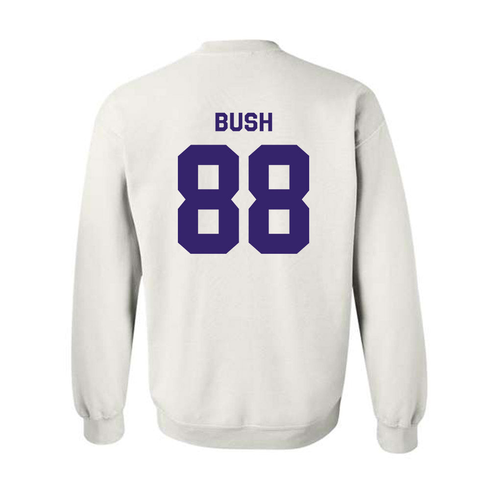 JMU - NCAA Football : Kells Bush - Classic Shersey Crewneck Sweatshirt-1