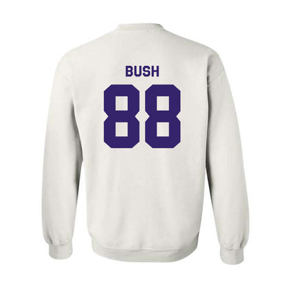 JMU - NCAA Football : Kells Bush - Classic Shersey Crewneck Sweatshirt-1