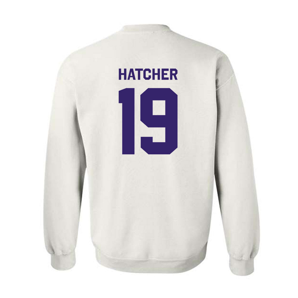 JMU - NCAA Softball : E.G. Hatcher - Classic Shersey Crewneck Sweatshirt-1