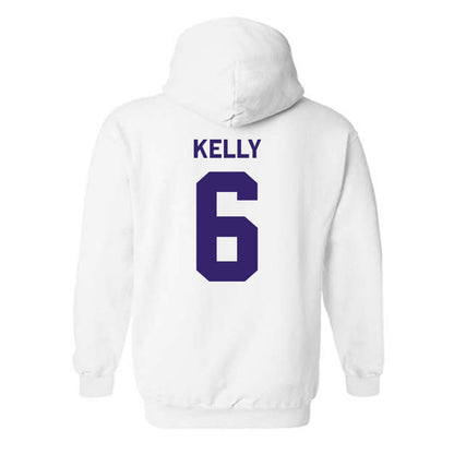 JMU - NCAA Football : DJ Kelly - Classic Shersey Hooded Sweatshirt-1