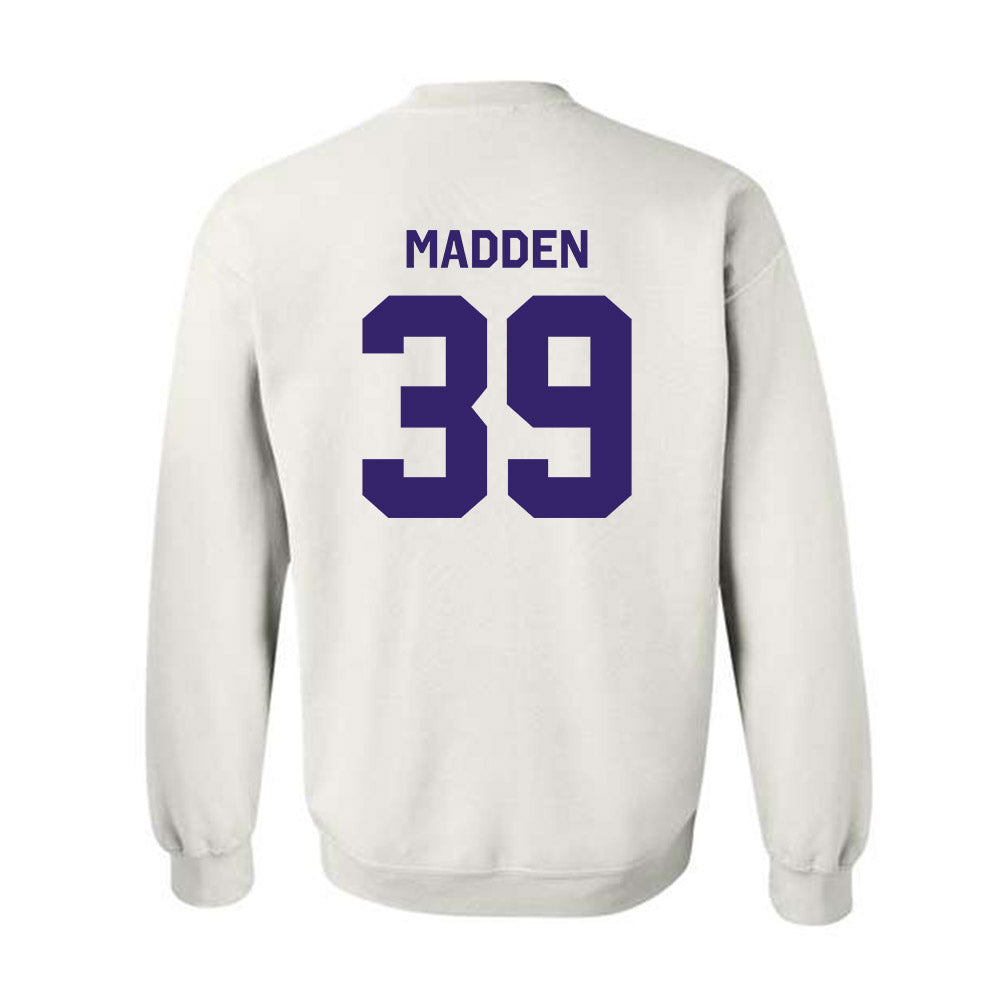 JMU - NCAA Baseball : Griffin Madden - Classic Shersey Crewneck Sweatshirt-1