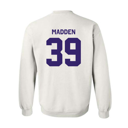 JMU - NCAA Baseball : Griffin Madden - Classic Shersey Crewneck Sweatshirt-1