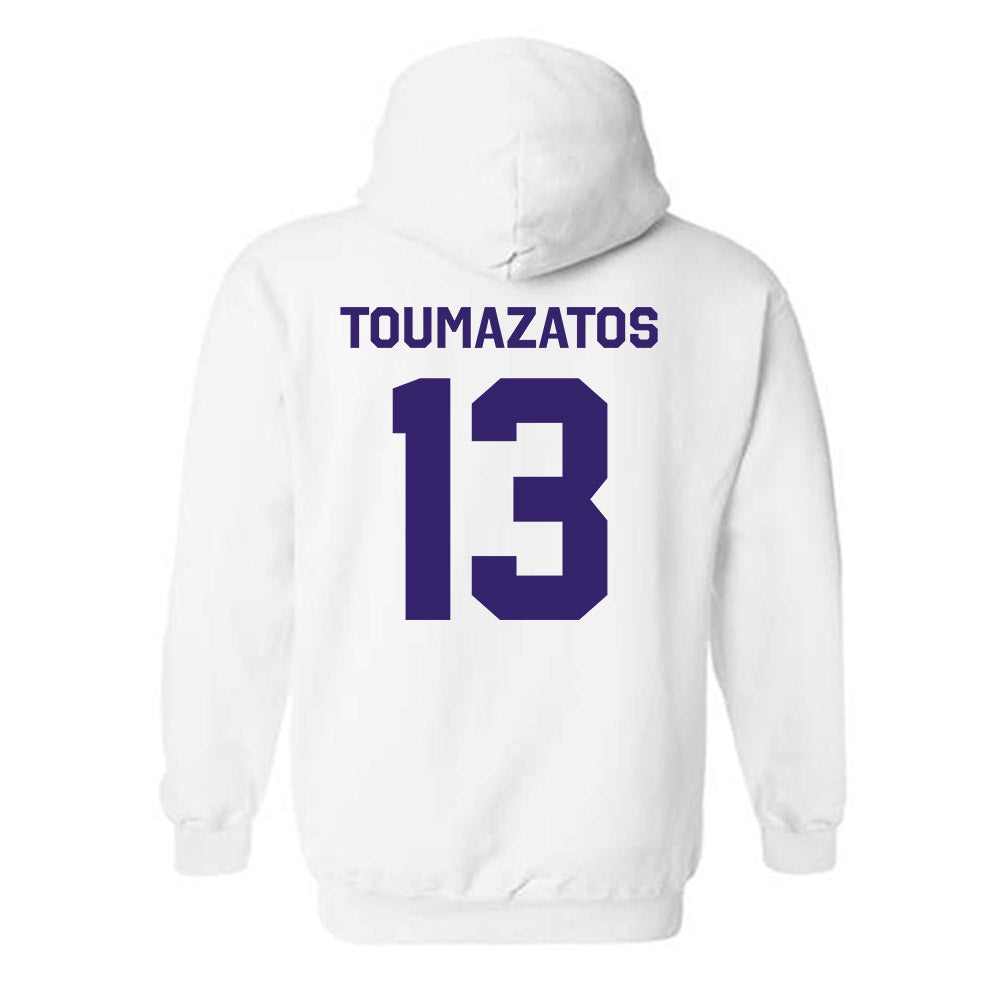 JMU - NCAA Women's Volleyball : Ana Toumazatos - Classic Shersey Hooded Sweatshirt-1