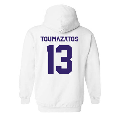 JMU - NCAA Women's Volleyball : Ana Toumazatos - Classic Shersey Hooded Sweatshirt-1