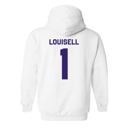 JMU - NCAA Women's Volleyball : Kennedy Louisell - Classic Shersey Hooded Sweatshirt-1