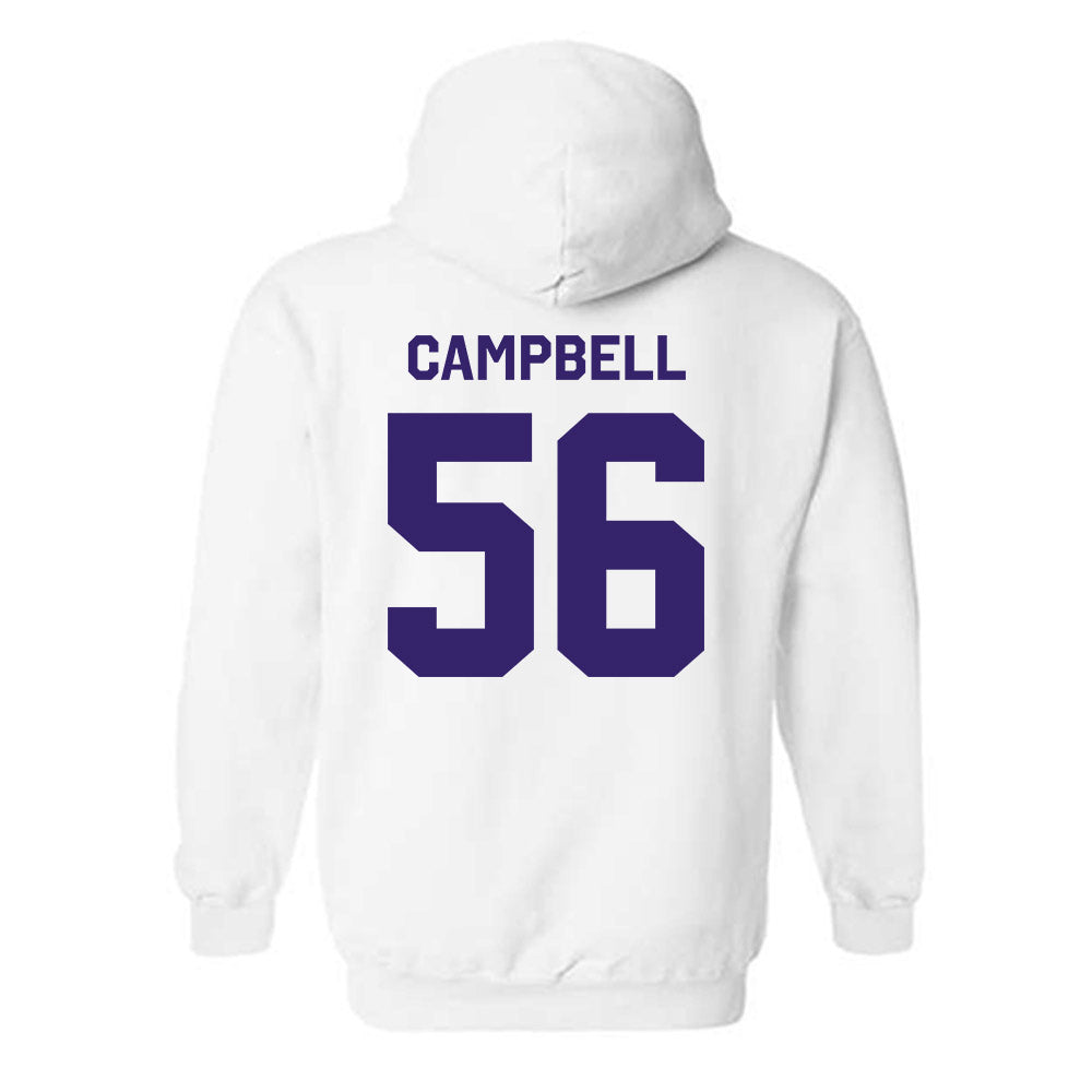 JMU - NCAA Football : JaKobe Campbell - Classic Shersey Hooded Sweatshirt-1
