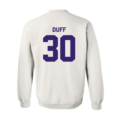 JMU - NCAA Baseball : Lane Duff - Classic Shersey Crewneck Sweatshirt-1