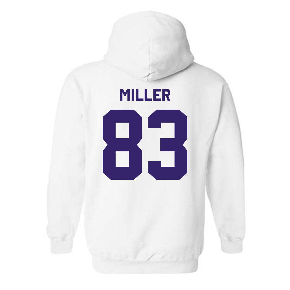 JMU - NCAA Football : Chase Miller - Classic Shersey Hooded Sweatshirt-1
