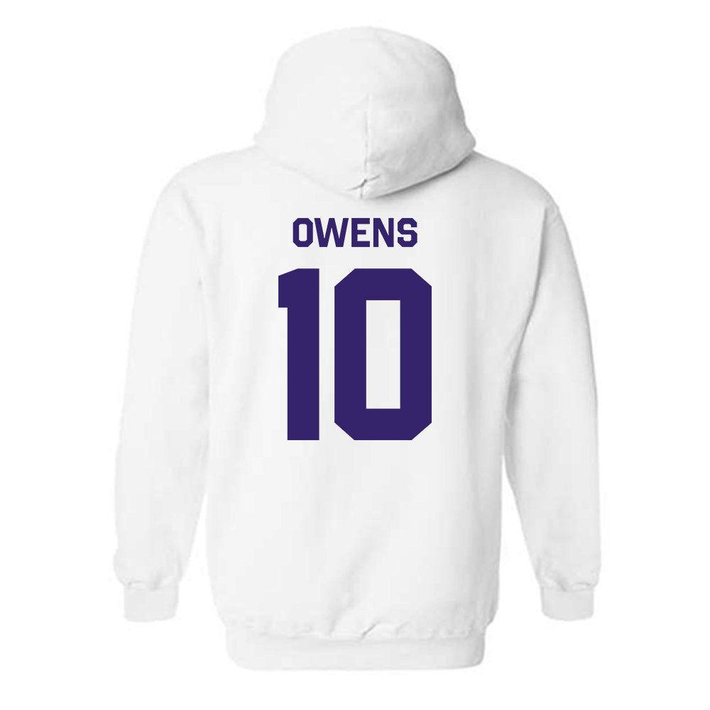 JMU - NCAA Men's Basketball : Matthew Owens - Classic Shersey Hooded Sweatshirt-1