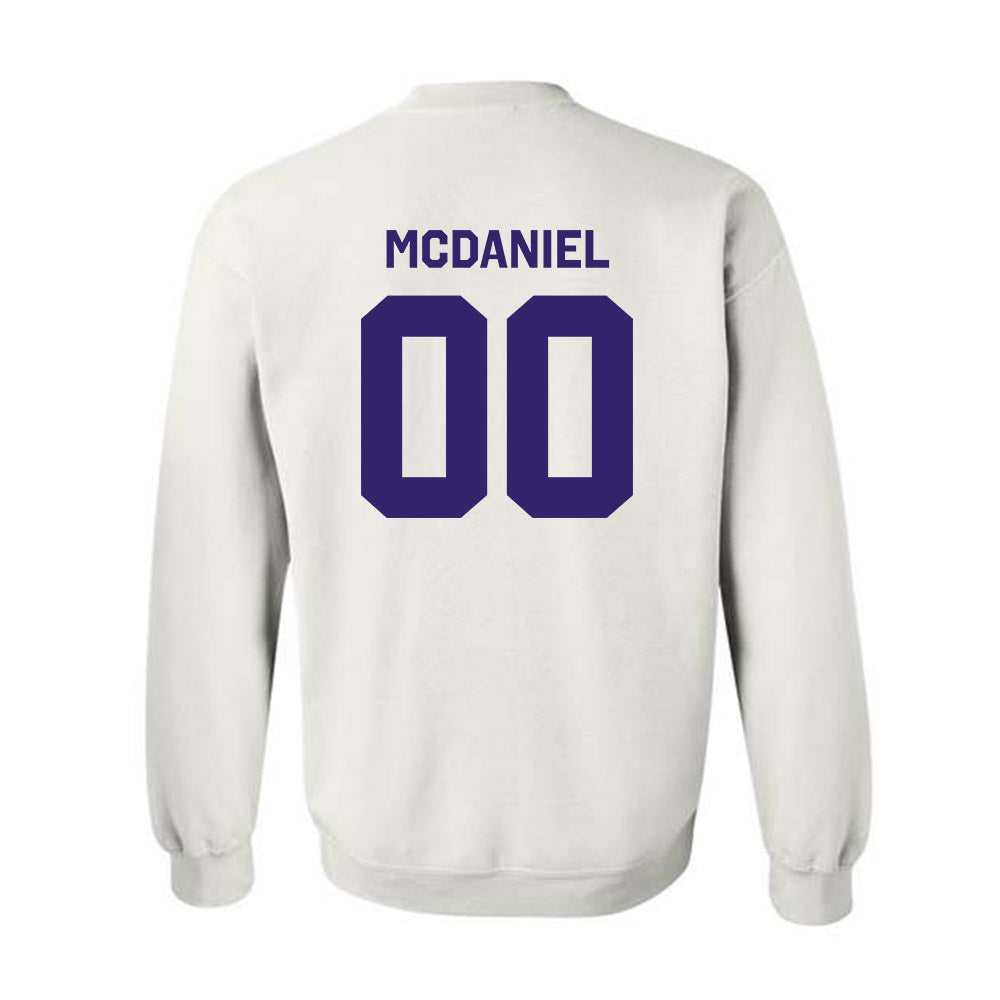 JMU - NCAA Women's Basketball : Peyton McDaniel - Classic Shersey Crewneck Sweatshirt-1