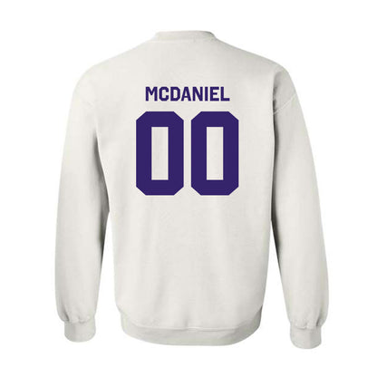JMU - NCAA Women's Basketball : Peyton McDaniel - Classic Shersey Crewneck Sweatshirt-1
