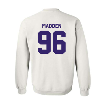 JMU - NCAA Football : Connor Madden - Classic Shersey Crewneck Sweatshirt-1