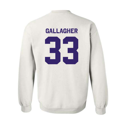 JMU - NCAA Baseball : Aiden Gallagher - Classic Shersey Crewneck Sweatshirt-1