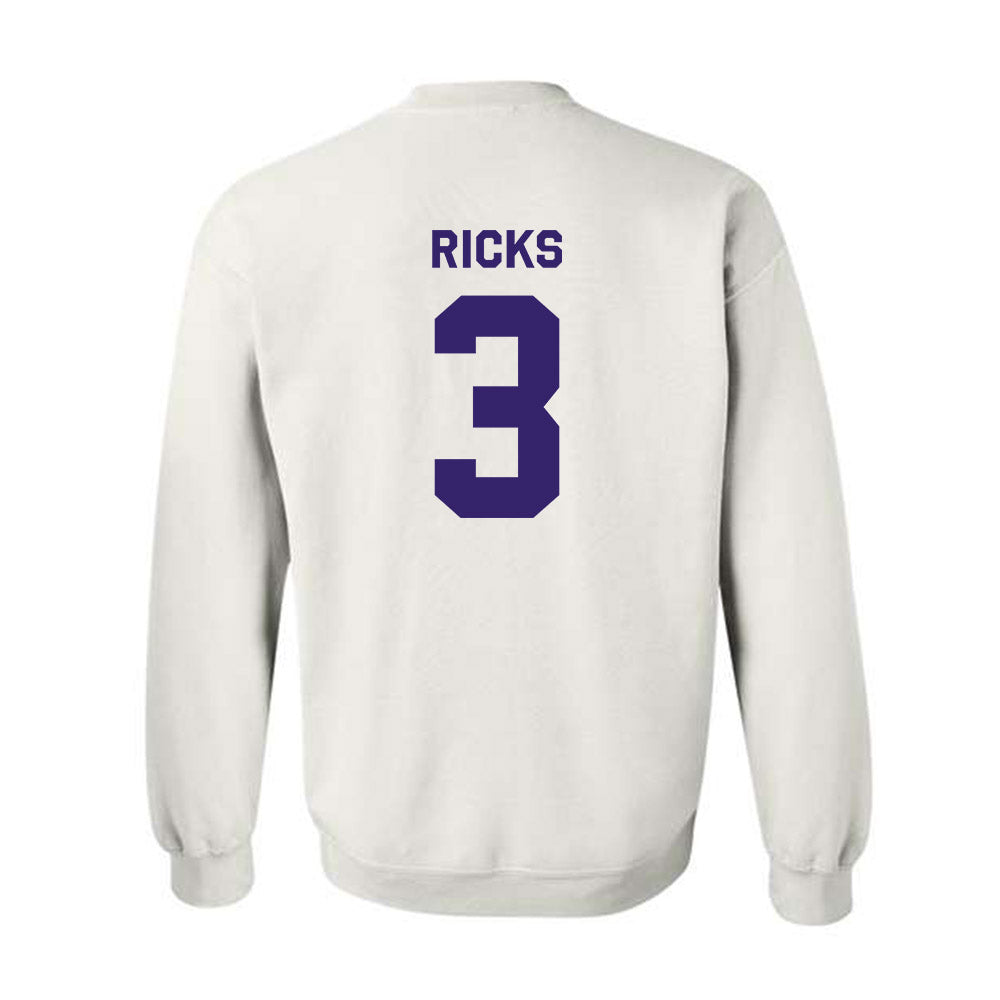JMU - NCAA Men's Basketball : Eddie Ricks - Classic Shersey Crewneck Sweatshirt-1