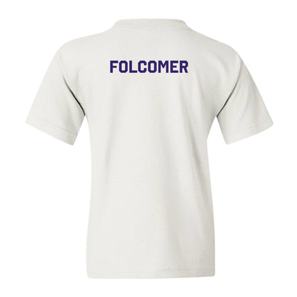 JMU - NCAA Women's Swimming & Diving : Tiffany Folcomer - Classic Shersey Youth T-Shirt-1