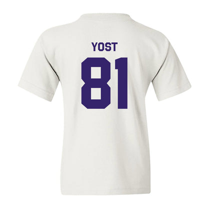 JMU - NCAA Football : Sue Yost - Classic Shersey Youth T-Shirt-1
