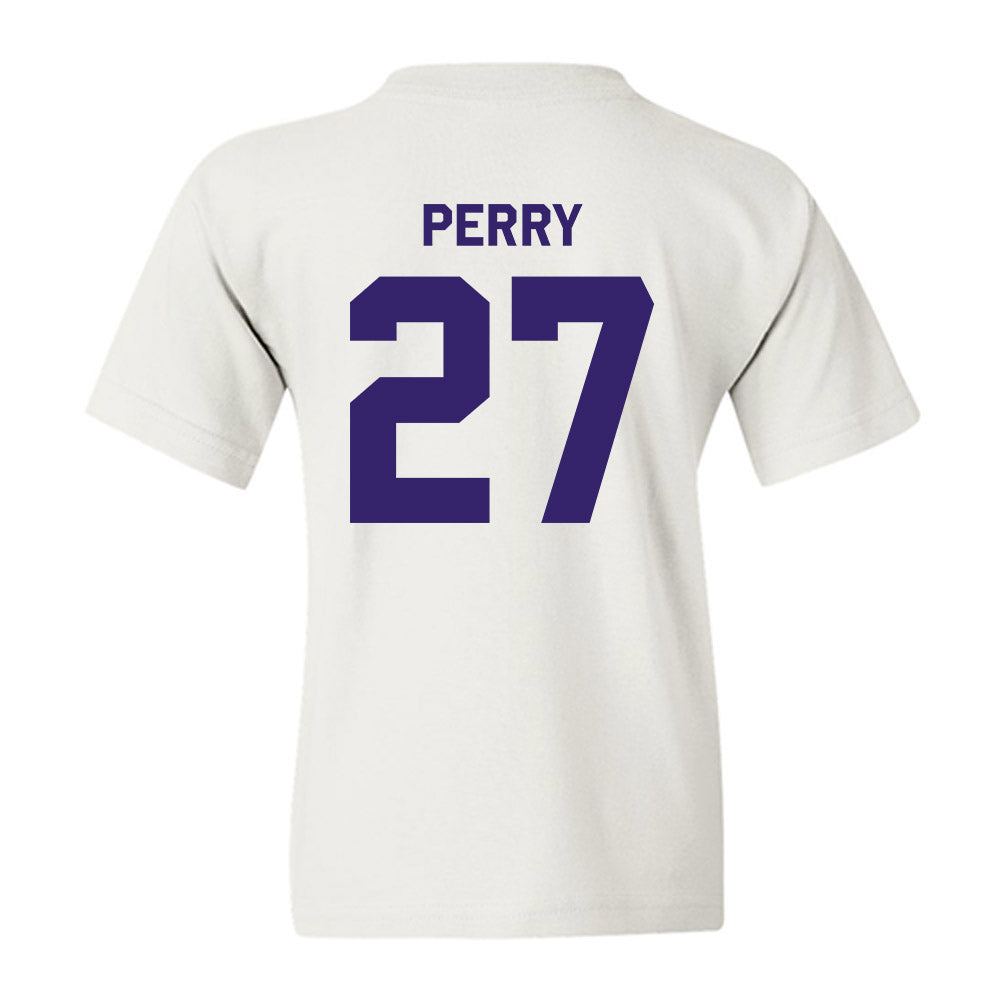 JMU - NCAA Football : Josiah Perry - Classic Shersey Youth T-Shirt-1