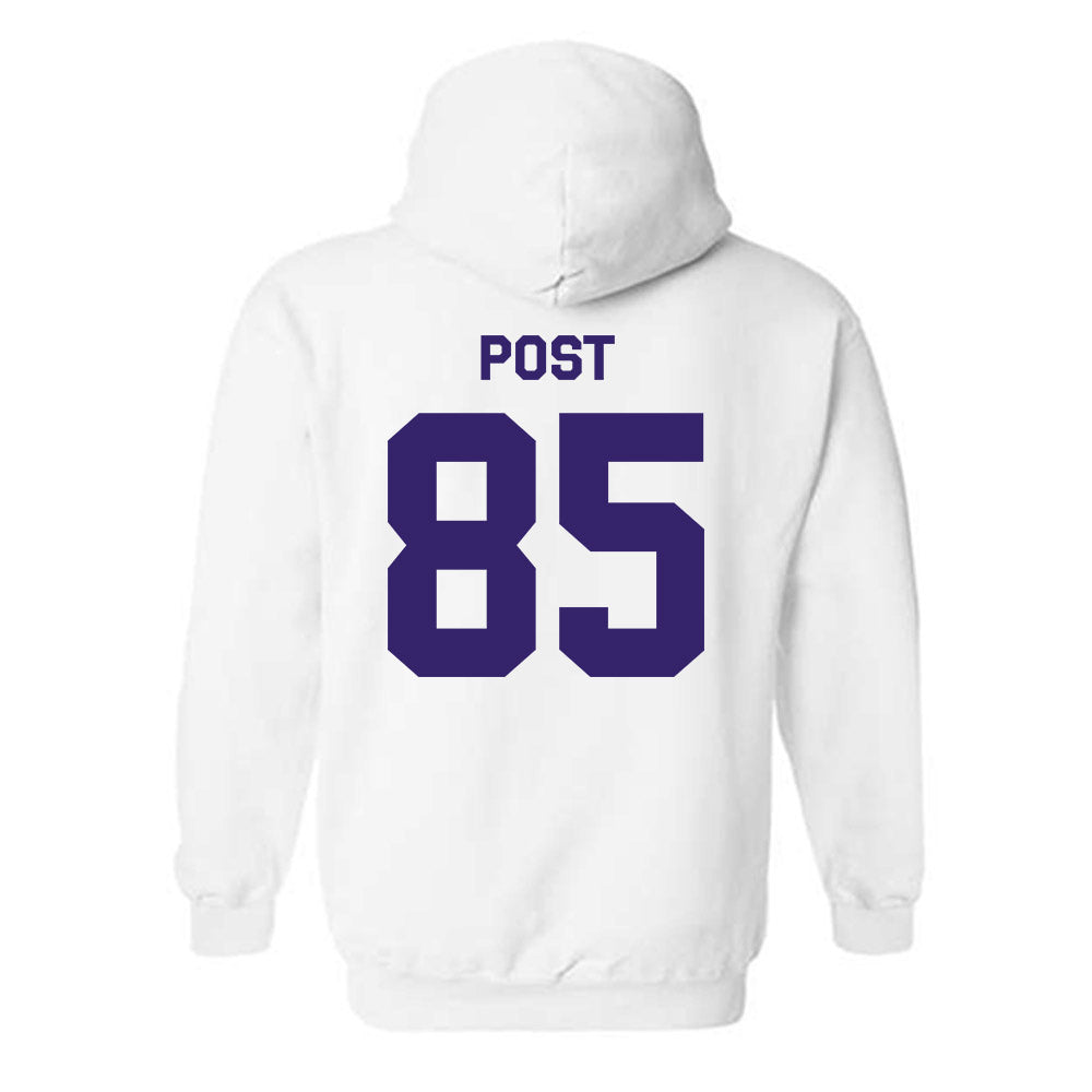 JMU - NCAA Football : Ryder Post - Classic Shersey Hooded Sweatshirt-1