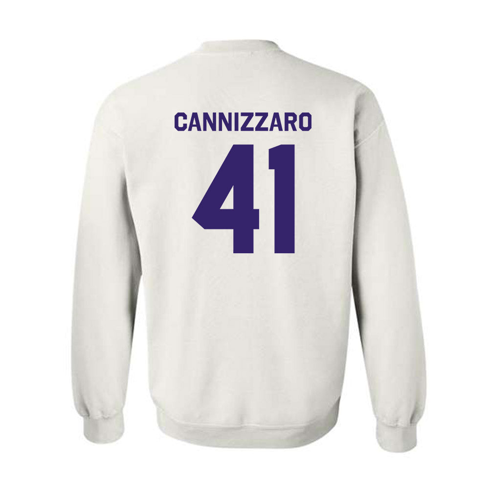 JMU - NCAA Baseball : Jack Cannizzaro - Classic Shersey Crewneck Sweatshirt-1