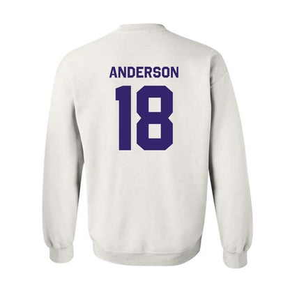 JMU - NCAA Baseball : Jack Anderson - Classic Shersey Crewneck Sweatshirt-1