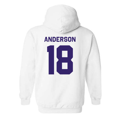 JMU - NCAA Baseball : Jack Anderson - Classic Shersey Hooded Sweatshirt-1
