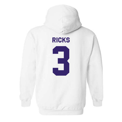 JMU - NCAA Men's Basketball : Eddie Ricks - Classic Shersey Hooded Sweatshirt-1