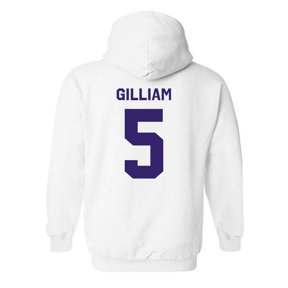 JMU - NCAA Women's Basketball : Demi Gilliam - Classic Shersey Hooded Sweatshirt-1