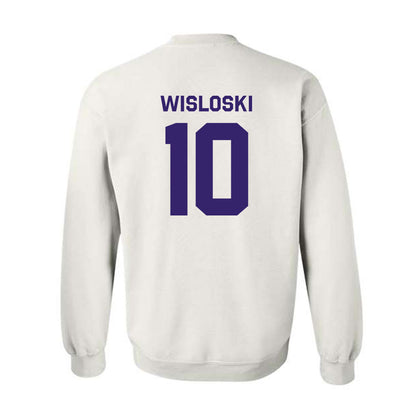 JMU - NCAA Football : Braeden Wisloski - Classic Shersey Crewneck Sweatshirt-1
