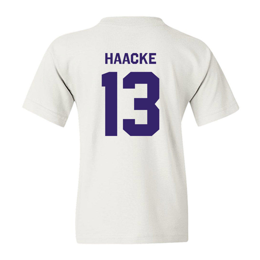 JMU - NCAA Baseball : Will Haacke - Classic Shersey Youth T-Shirt-1