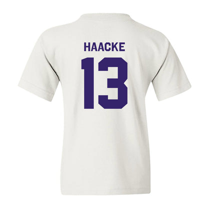 JMU - NCAA Baseball : Will Haacke - Classic Shersey Youth T-Shirt-1