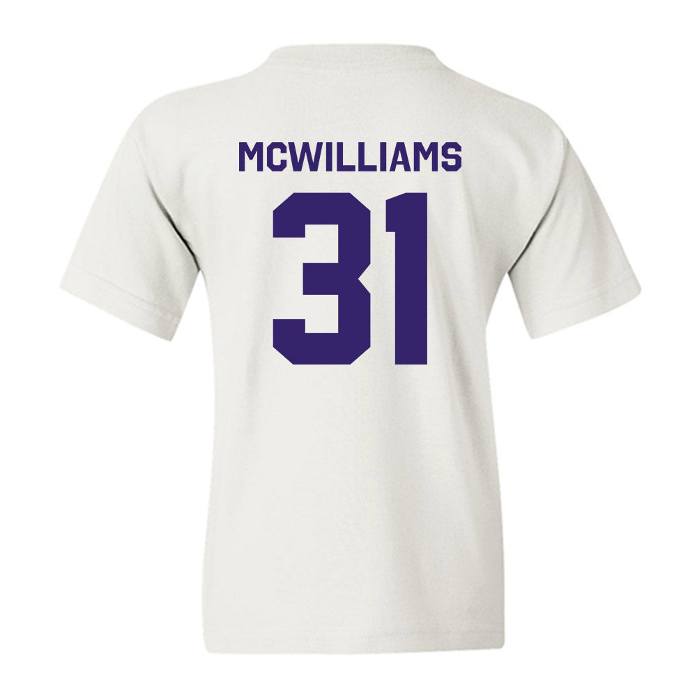 JMU - NCAA Football : Roddrey McWilliams - Classic Shersey Youth T-Shirt-1