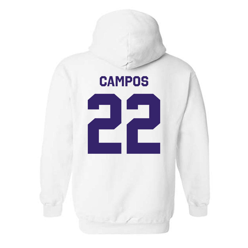 JMU - NCAA Baseball : Trey Campos - Classic Shersey Hooded Sweatshirt-1