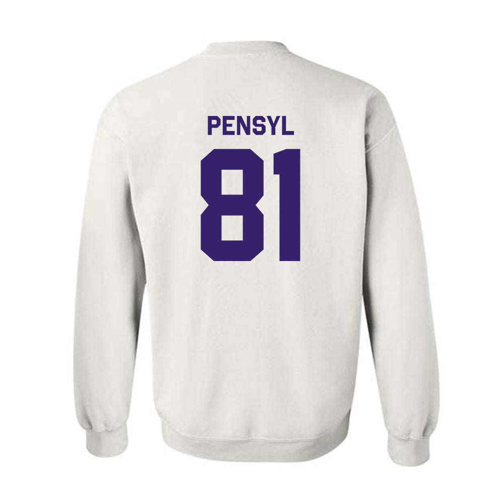 JMU - NCAA Football : Chase Pensyl - Classic Shersey Crewneck Sweatshirt-1