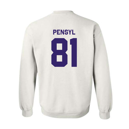 JMU - NCAA Football : Chase Pensyl - Classic Shersey Crewneck Sweatshirt-1