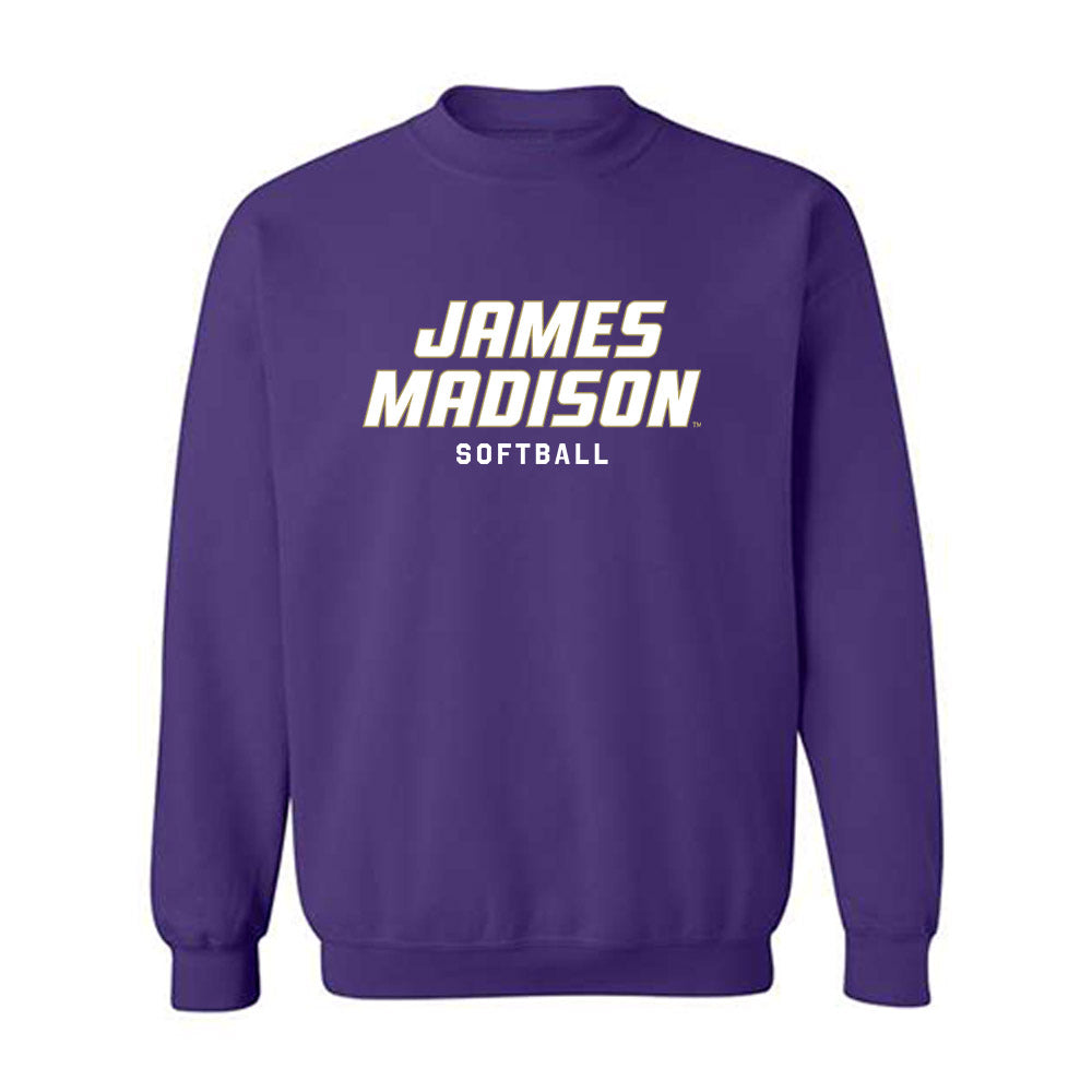 JMU - NCAA Softball : Ava Hodges - Classic Shersey Crewneck Sweatshirt-0