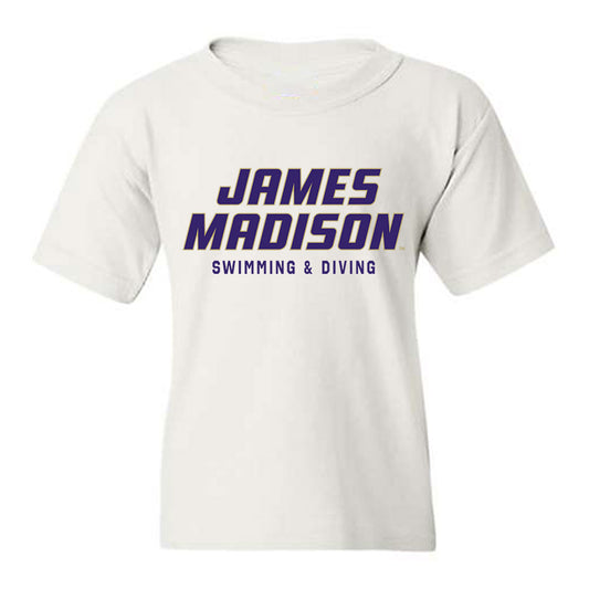 JMU - NCAA Women's Swimming & Diving : Tiffany Folcomer - Classic Shersey Youth T-Shirt-0